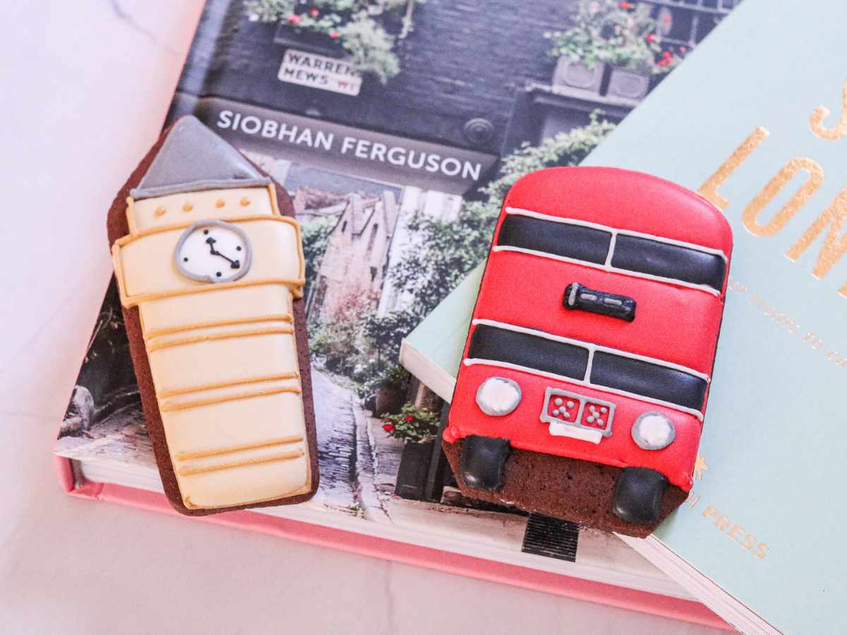 london inspired biscuits from notting hill bakery