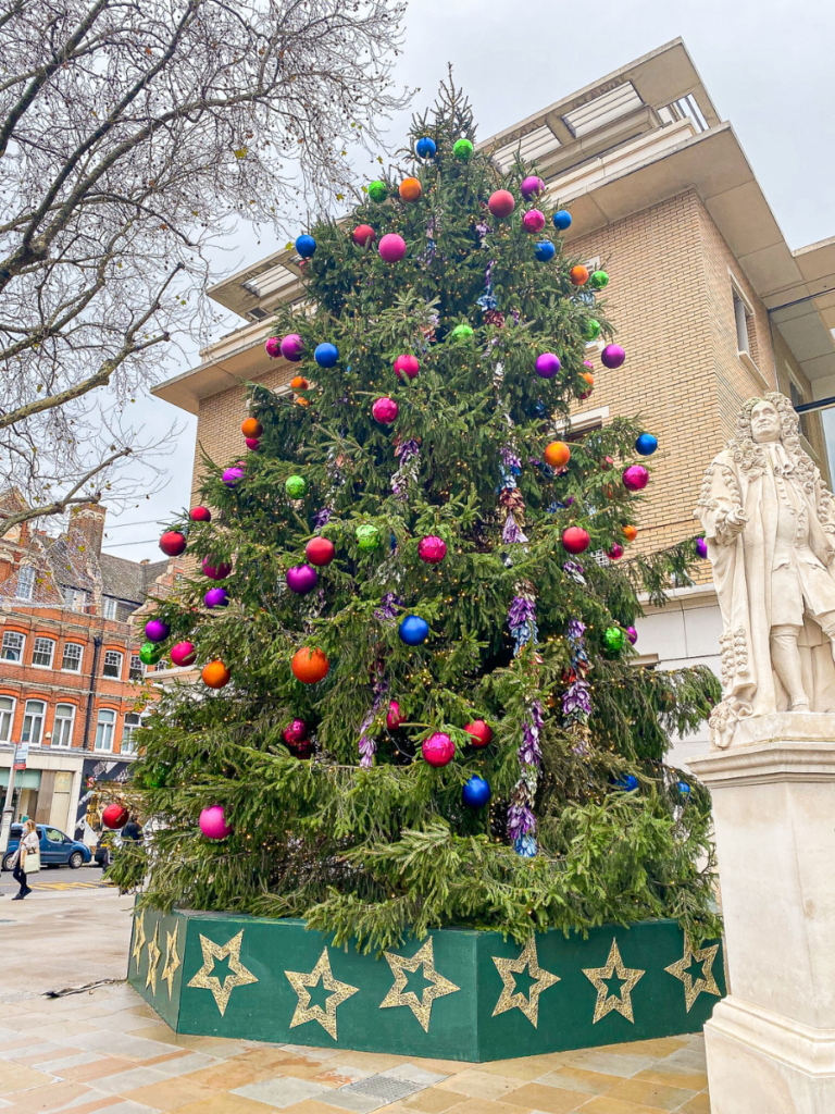 Chelsea London’s Christmas tree