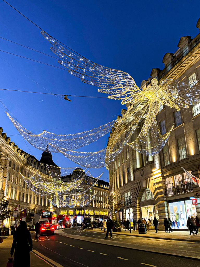 London New Bond Street Christmas Lights 2022 ✨ Luxury Window Shopping  Mayfair Walk ✨ 4K HDR 60FPS 