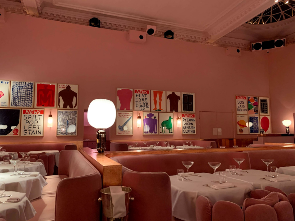 London has lots of romantic restaurants perfect for Valentine's day 