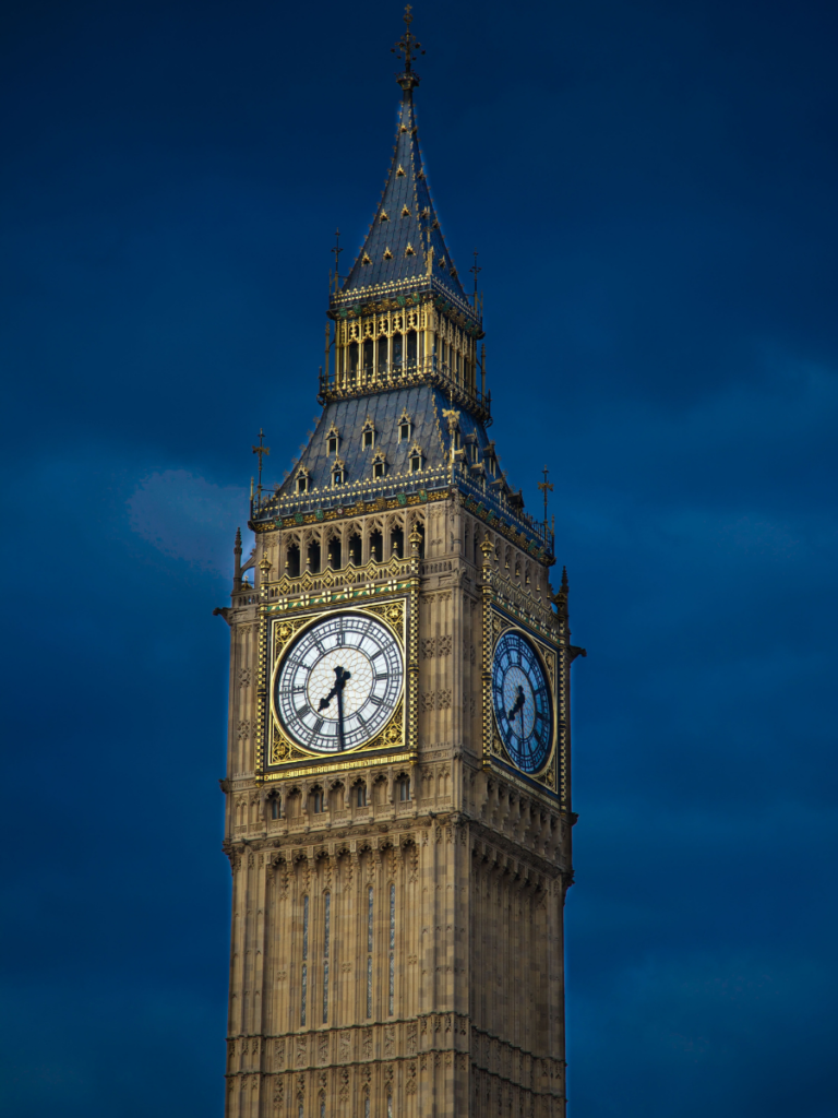 recently restored big ben is a true landmark