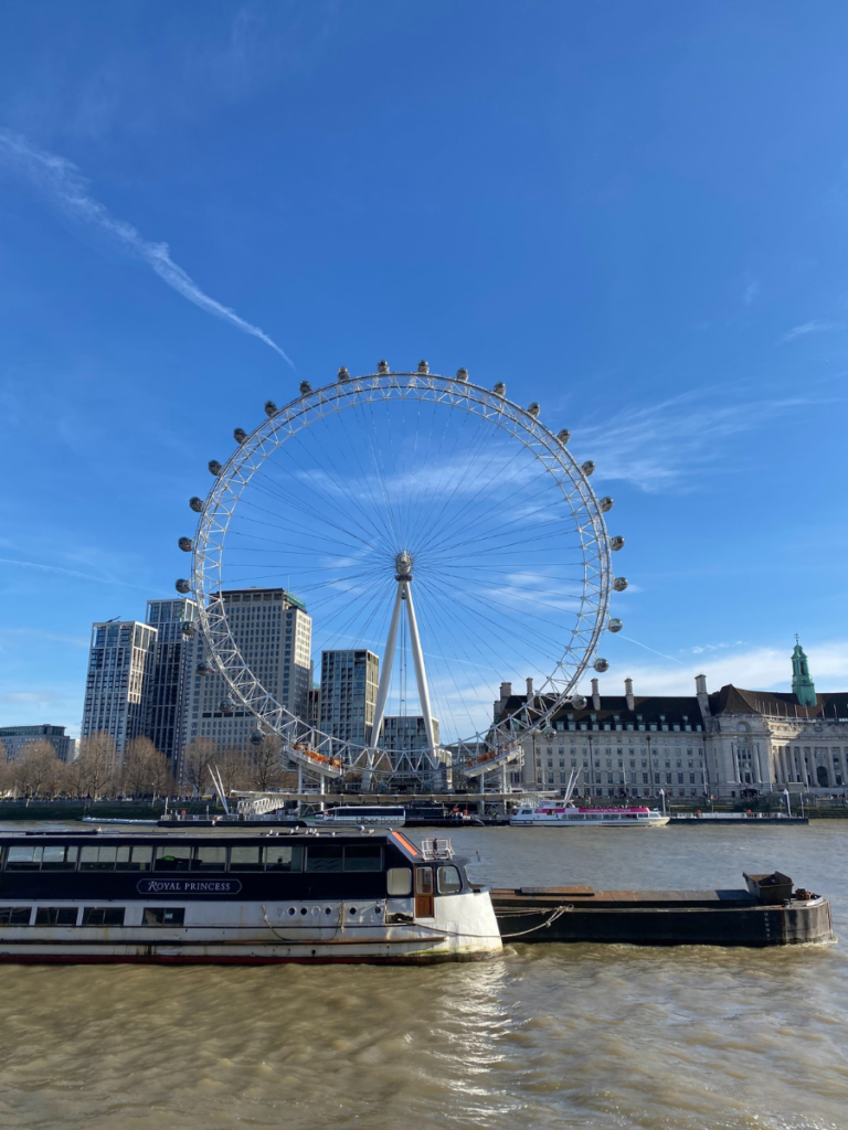 the landmark london eye was built for the millennium
