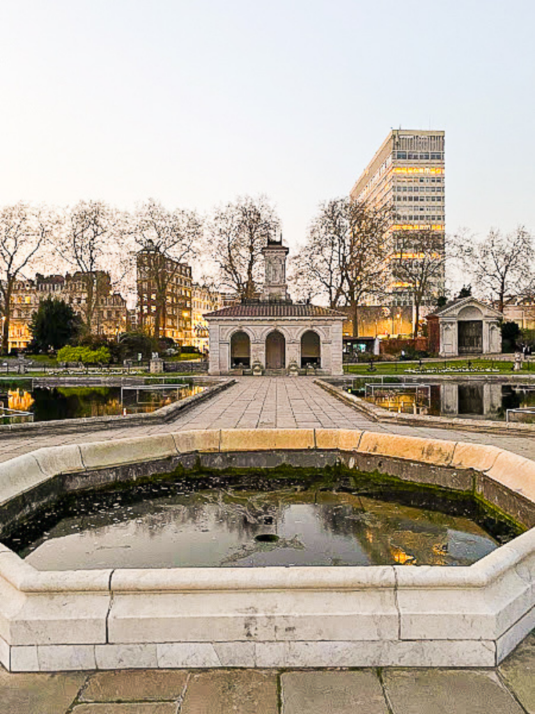 the italian gardens is a must visit spot on a rom-com tour of london