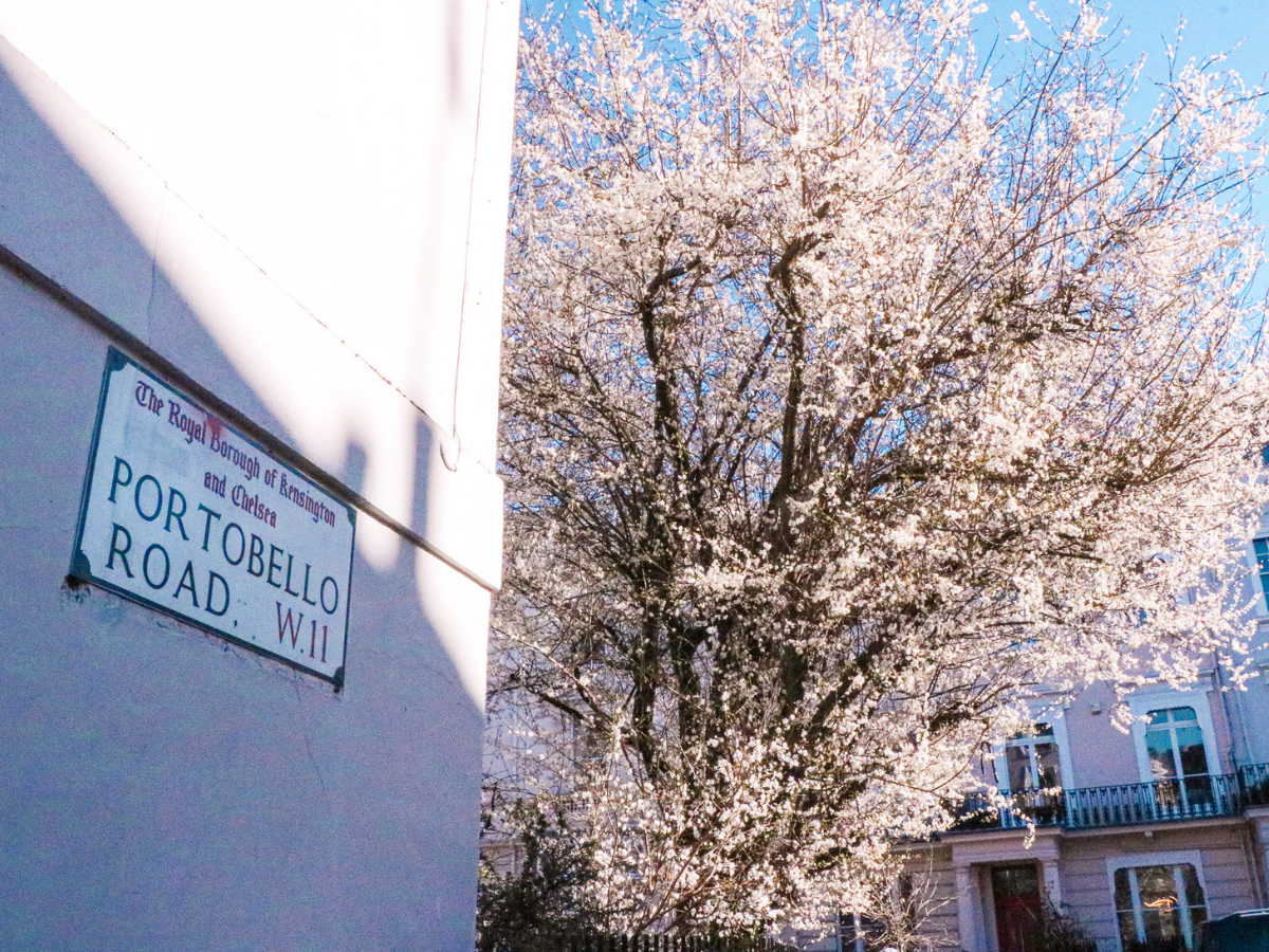 a beautiful road and rom-com filming location is portobello road in london