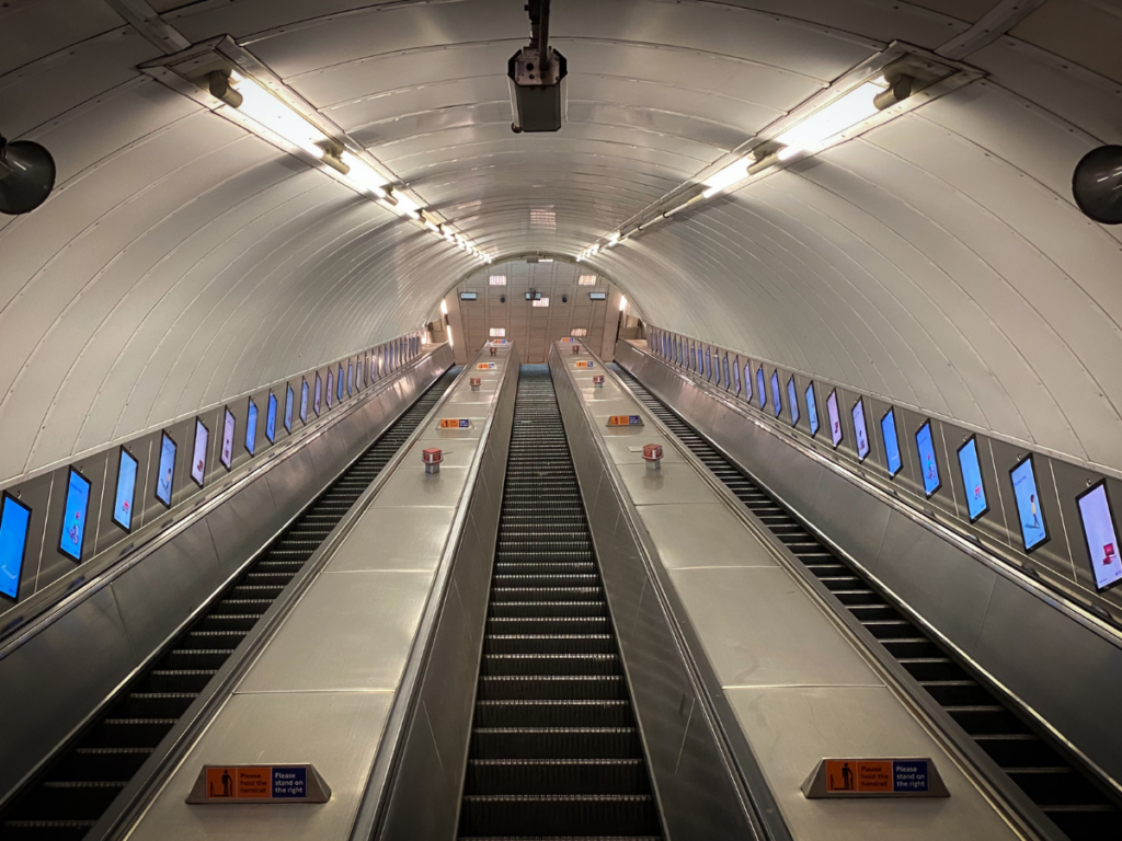 no rom-com in london is complete without the underground