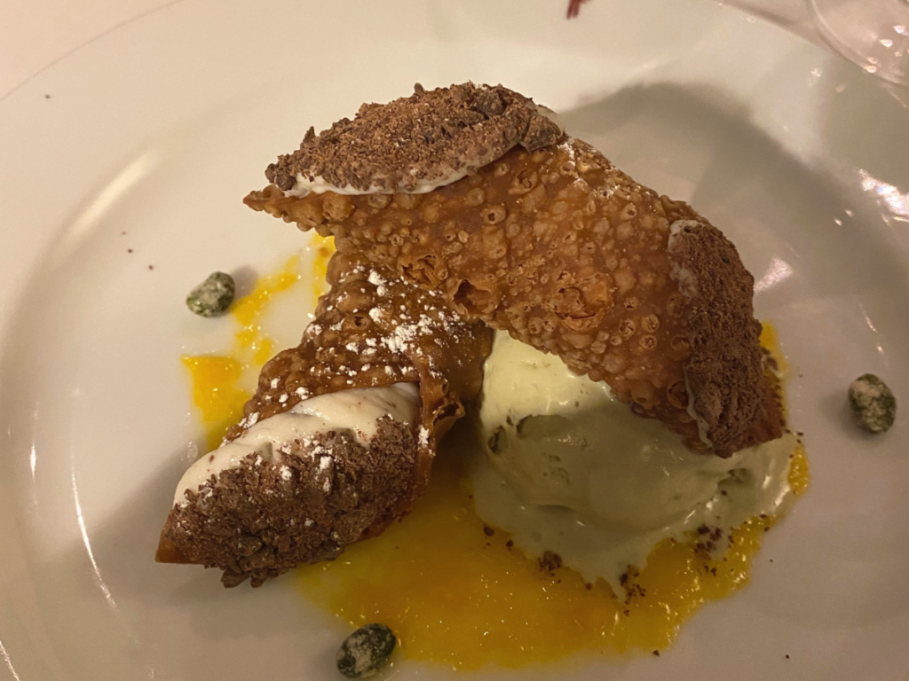 delicious Italian desserts are on the menu at Franco's