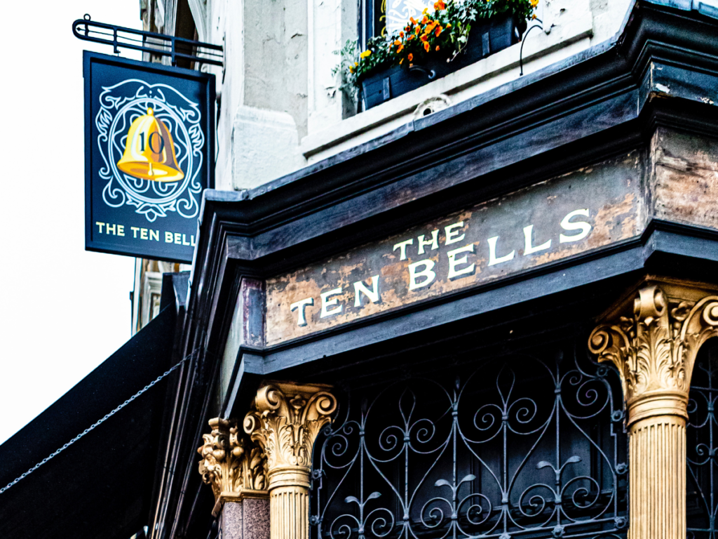 The Ten Bells in Spitalfields has a rich history of being haunted