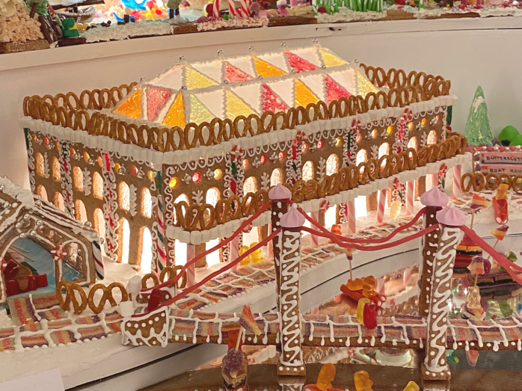 London's gingerbread city is an indoors christmas installation
