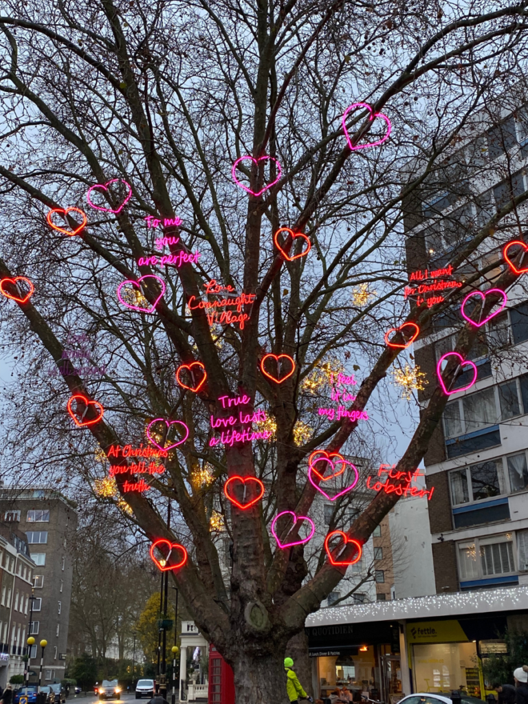Celebrate love this Christmas with Connaught Village's decorated tree