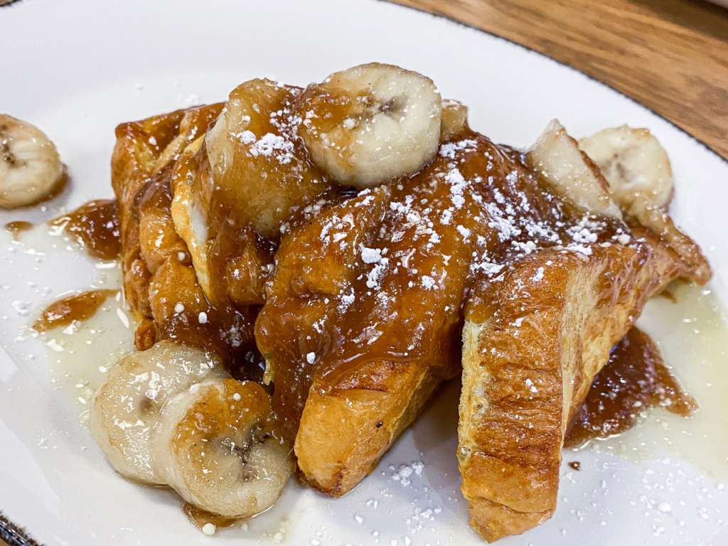 indulge in decadent french toast in Pimlico