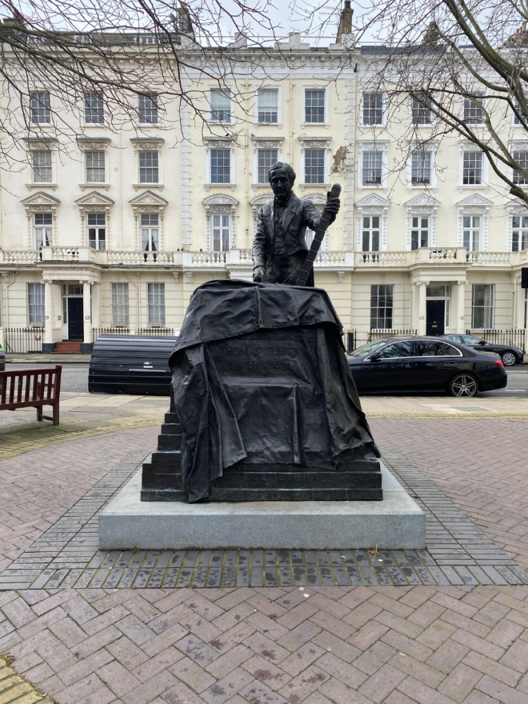 A statue in Pimlico