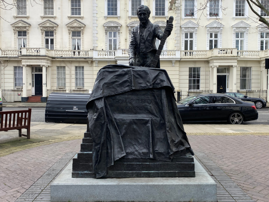 Statue of Sir Thomas Cubitt in Pimlico