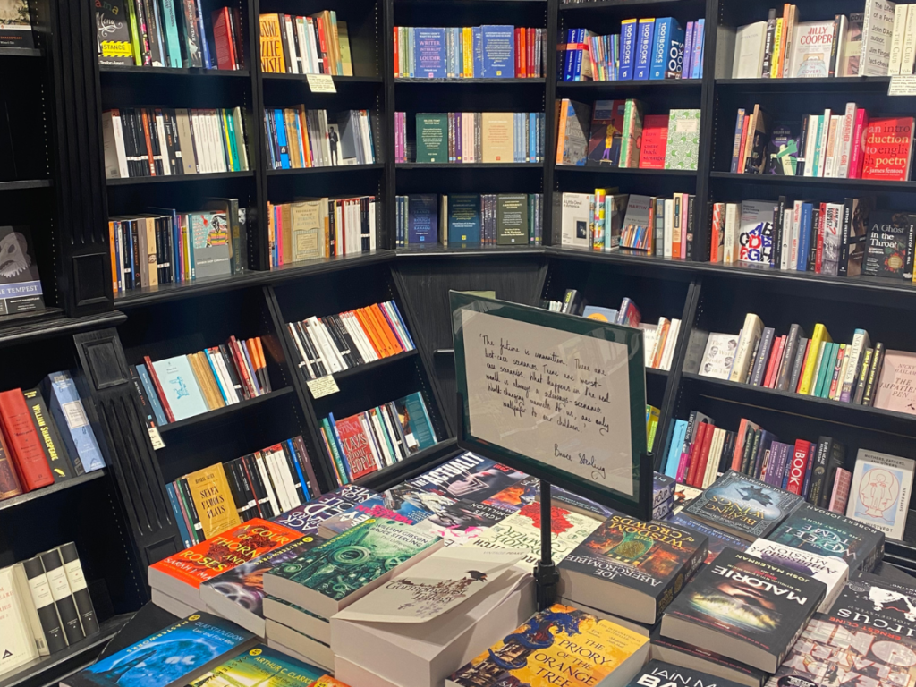 a peak inside hatchards bookshop