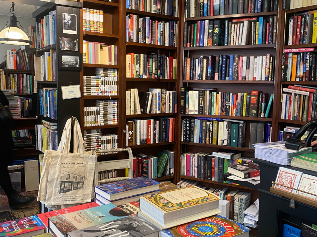 Take a visit to John Sandoe's beautiful bookshop