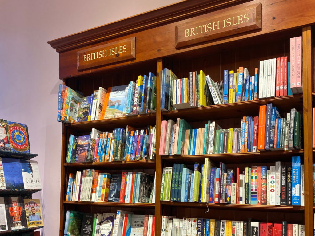 Browse  the never ending shelves of Daunt Books