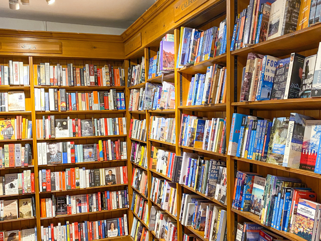 Starting as a travel bookshop, Daunt Books Marylebone still has adventure at the heart of what it does