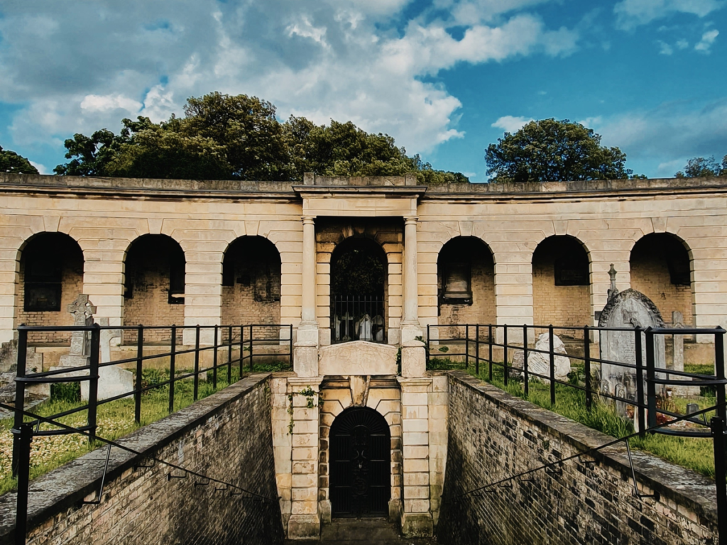 Beautiful architecture at Brompton Cemetery