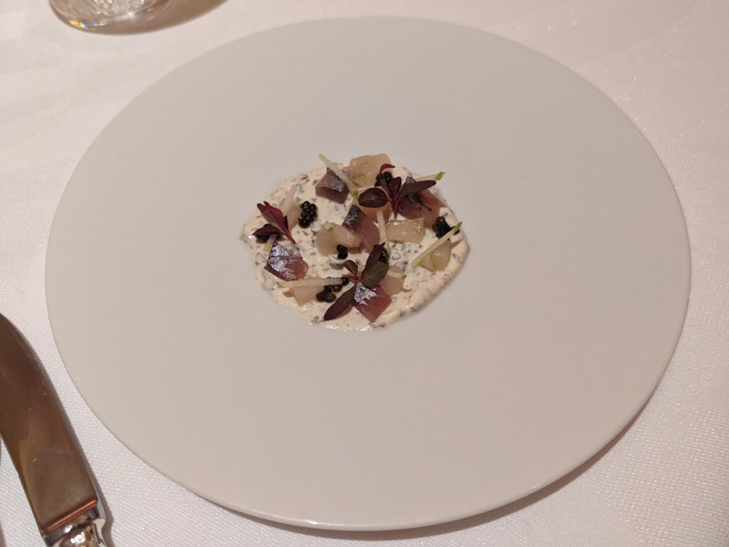 delicately presented dishes at lrl