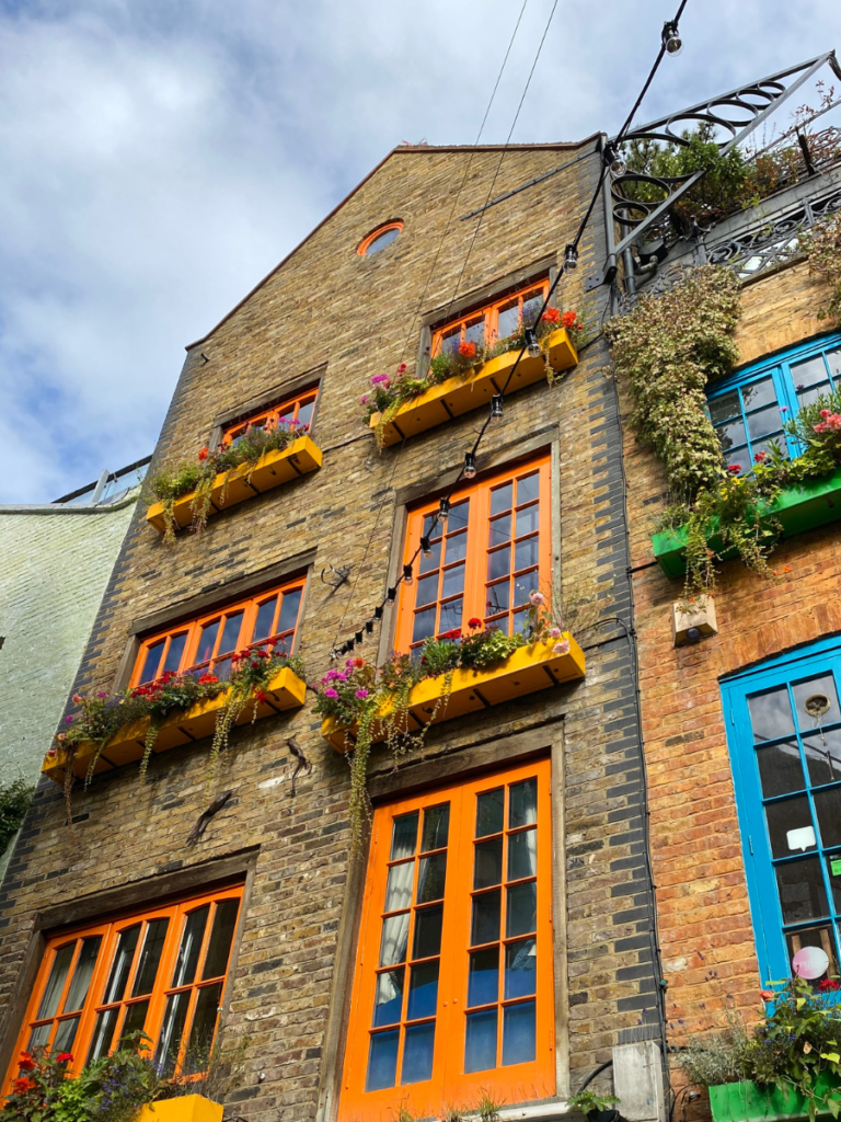 Hidden away in the London neighbourhood of Seven Dials is the colourful Neal's Yard