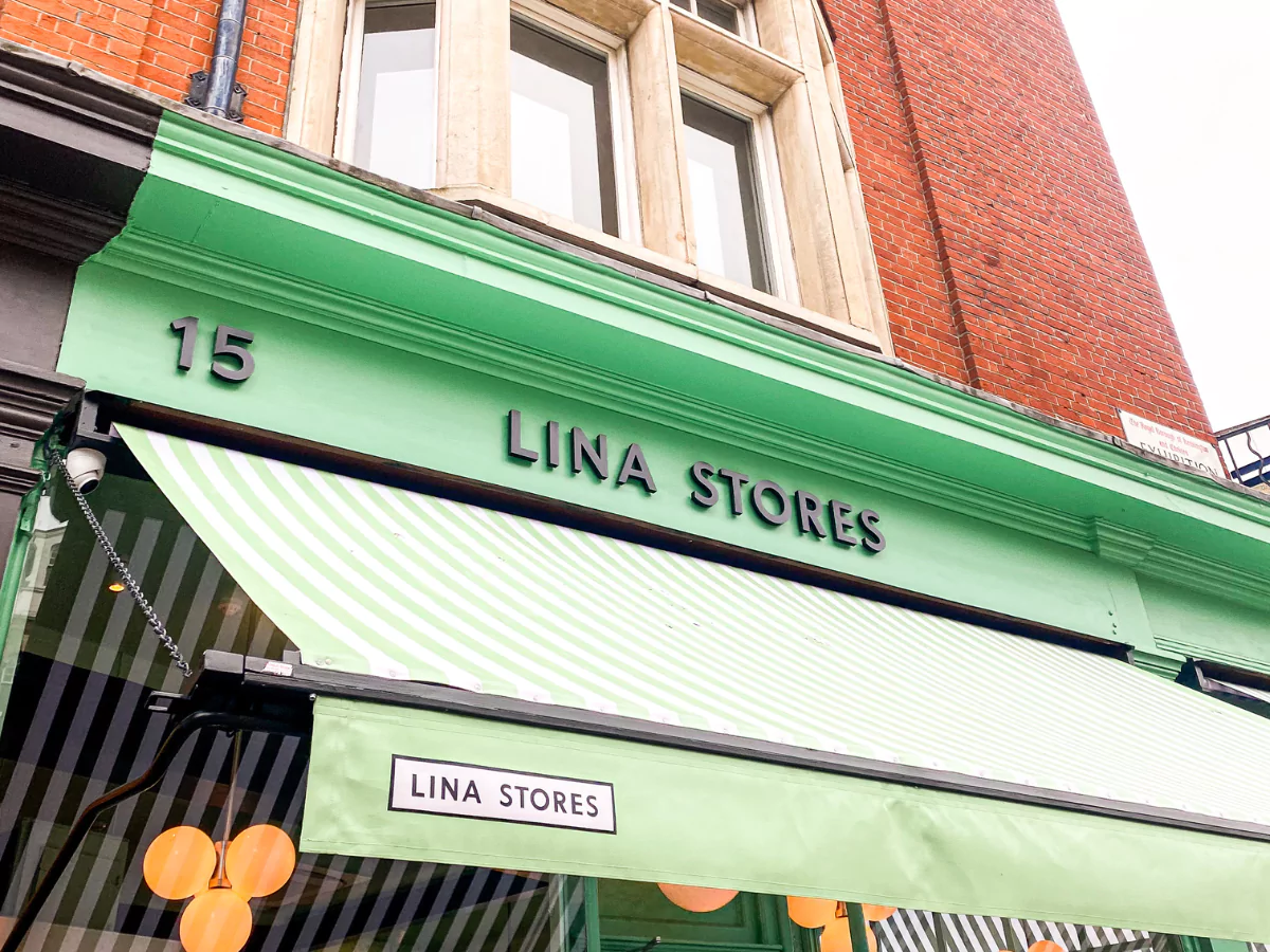 Lina Stores: Italian Diners in London