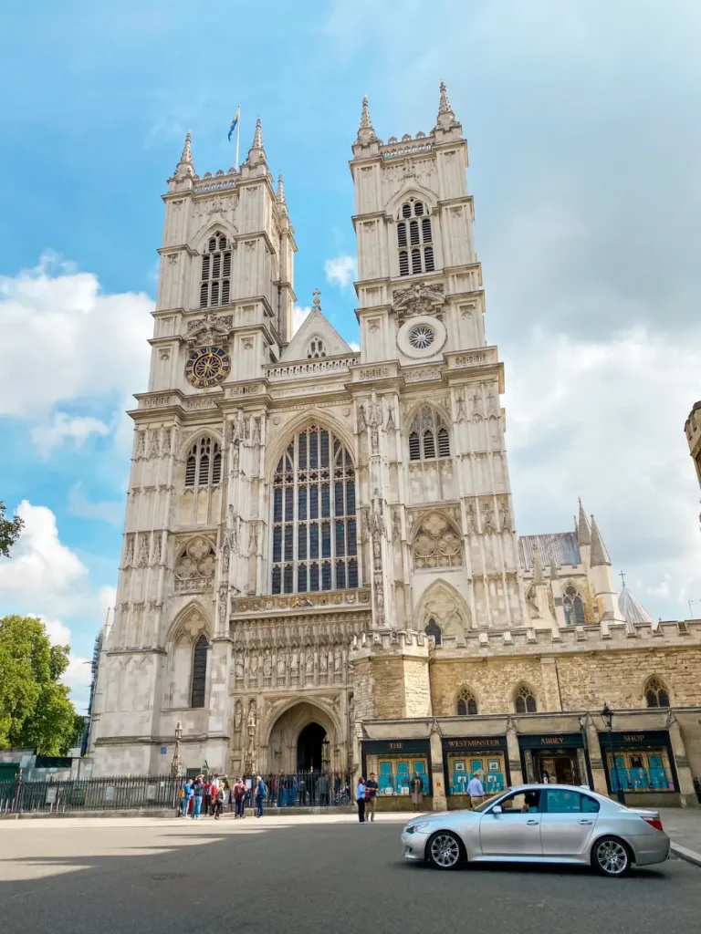 Westminster Abbey on a sunny day